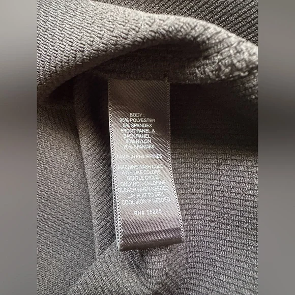 Express Black Bodycon Dress with Mesh Insets. Size 10. - Picture 5 of 5